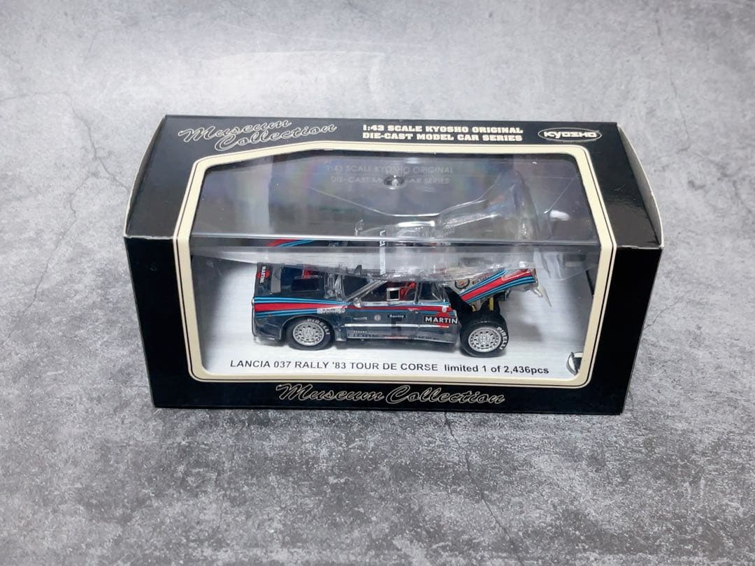 1/43 京商 LANCIA037 RALLY'83 ラリースケルトン ランチア