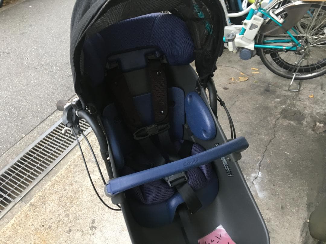 地域限定送料無料　ギュットミニ　16AH　三人乗り　ピンク系　神戸市　電動自転車