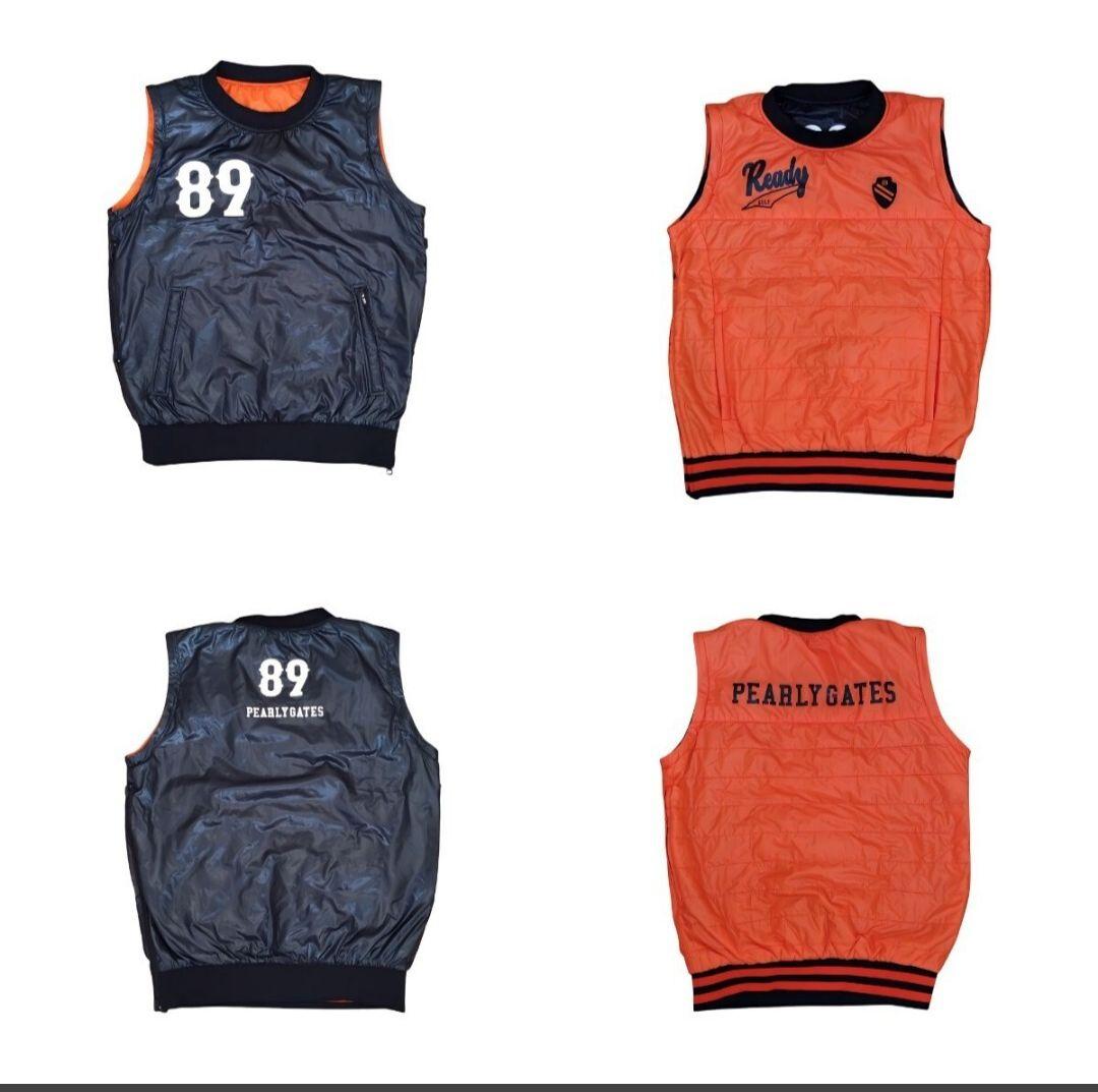 PEARLYGATES パーリーゲイツ スニード 3way ジャケット S 紺橙