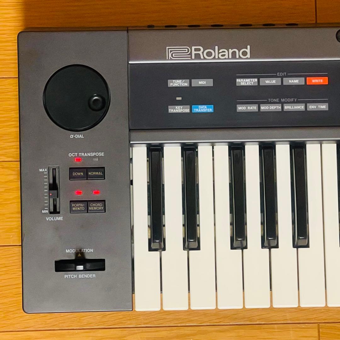 【希少・良品】Roland α JUNO-2 シンセサイザー 音出し確認済み