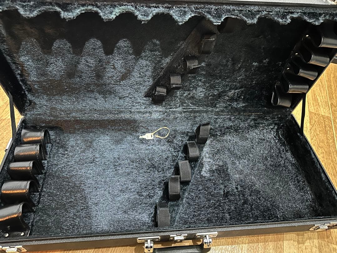 尺八　ハードケース 10本入れ　鍵付き