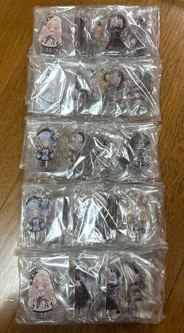 魔法少女ノ魔女裁判 GRA マルイ アクリルキーチェーン 13種コンプ　5セット