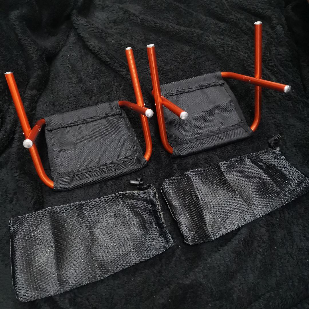 【廃盤値下】ドッペルギャンガー DOD ウルトラライトマイクロチェア 2脚セット