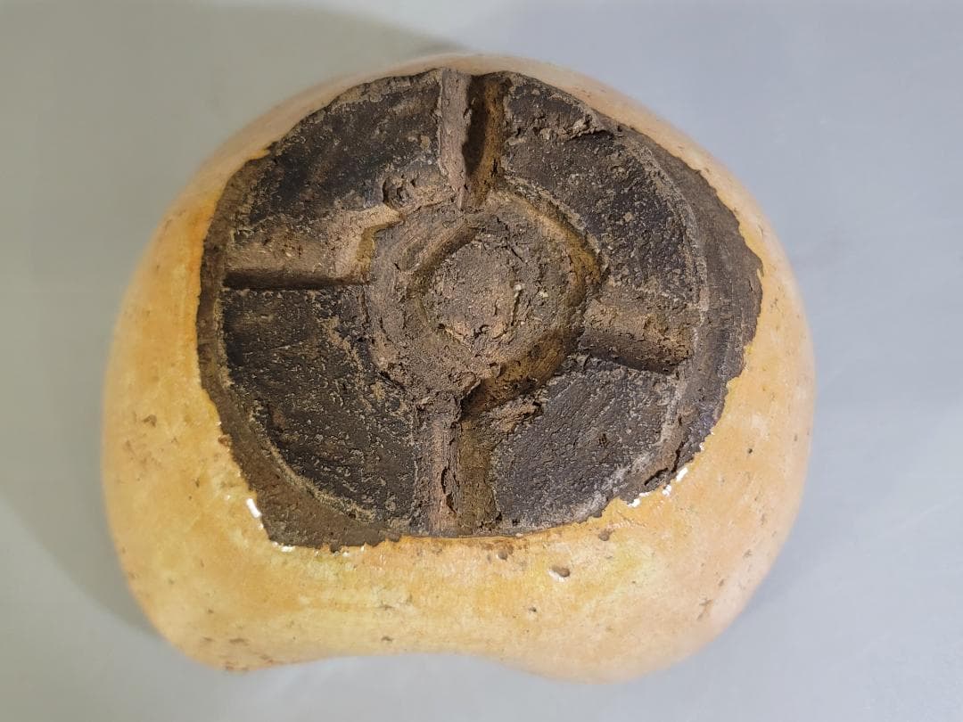 茶道具 古萩 沓茶碗 時代物 DT252