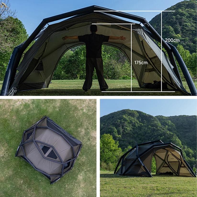 エアドームテント（GOOUTSPRINGHILL）（色：アーミーグリーン）