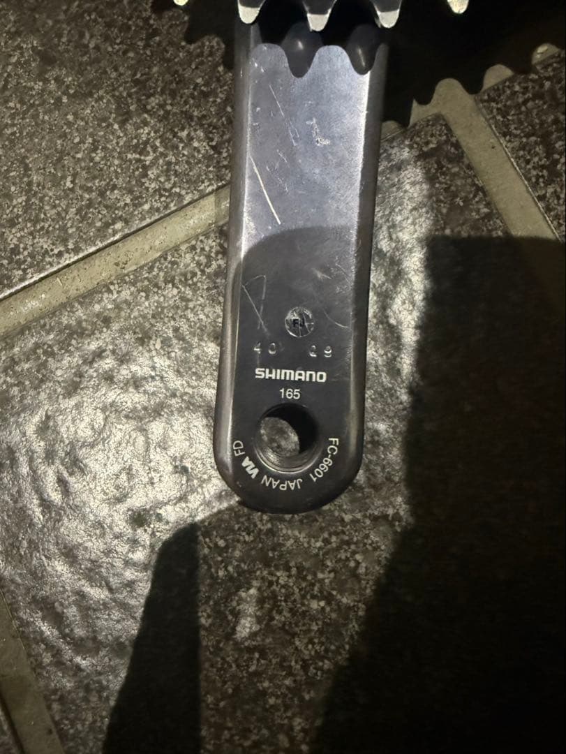 SHIMANO ULTEGRA ピスト 競輪 クランク ダイレクトBBなし