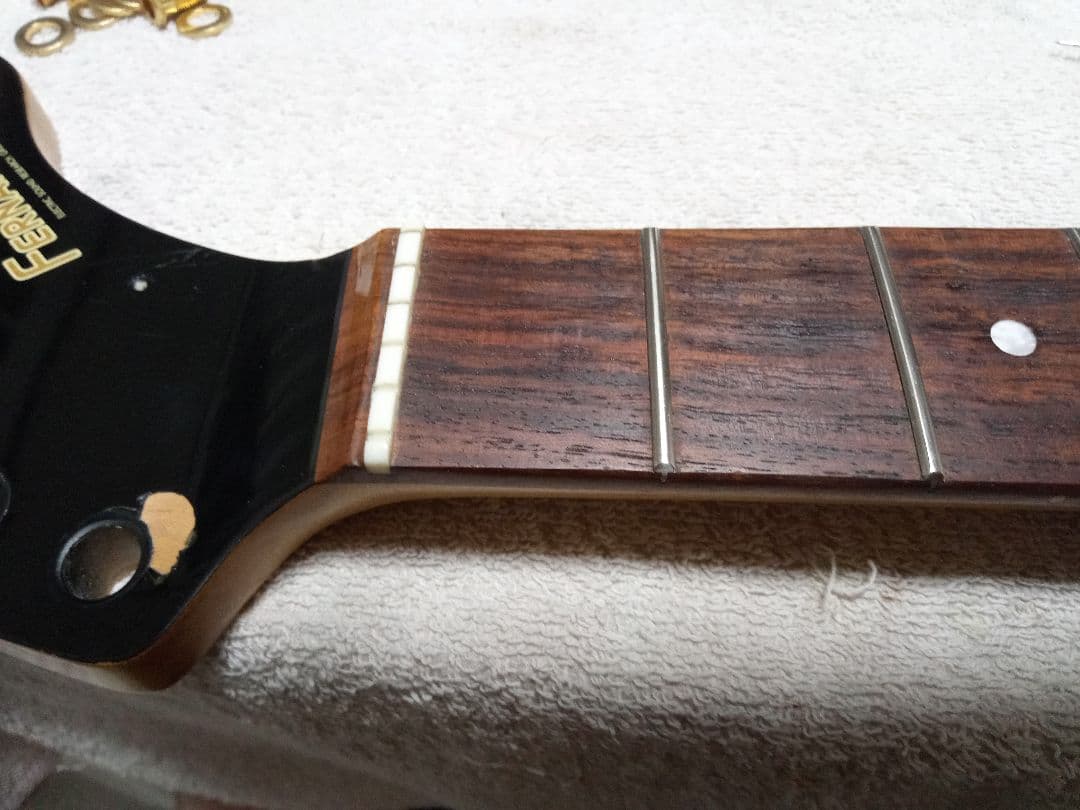 【整備済み】FERNANDES ZO-3 ブラック×ゴールドパーツ