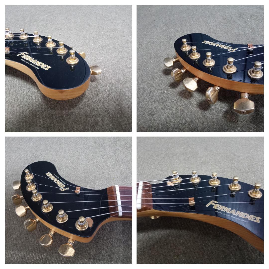 【整備済み】FERNANDES ZO-3 ブラック×ゴールドパーツ