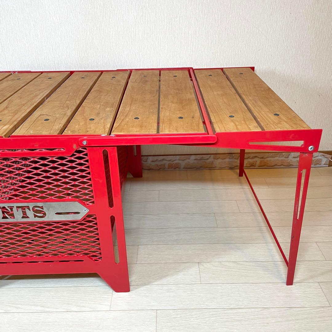 ネイチャートーンズ サイドアップボックス テーブル レッド Lサイズ