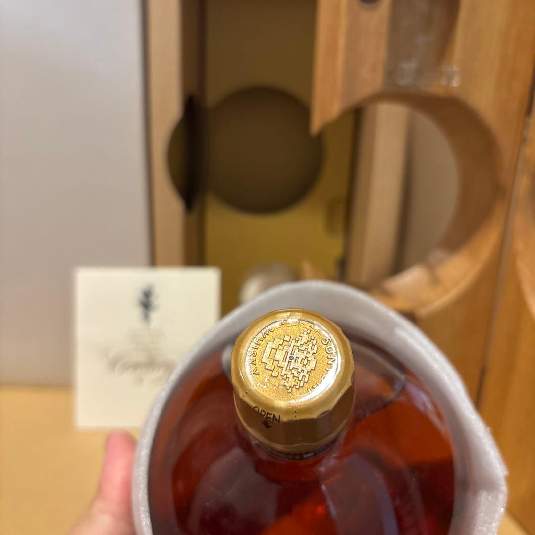 サントリーピュアモルトウイスキー　21年　センチュリー　2001年　土台　箱付き