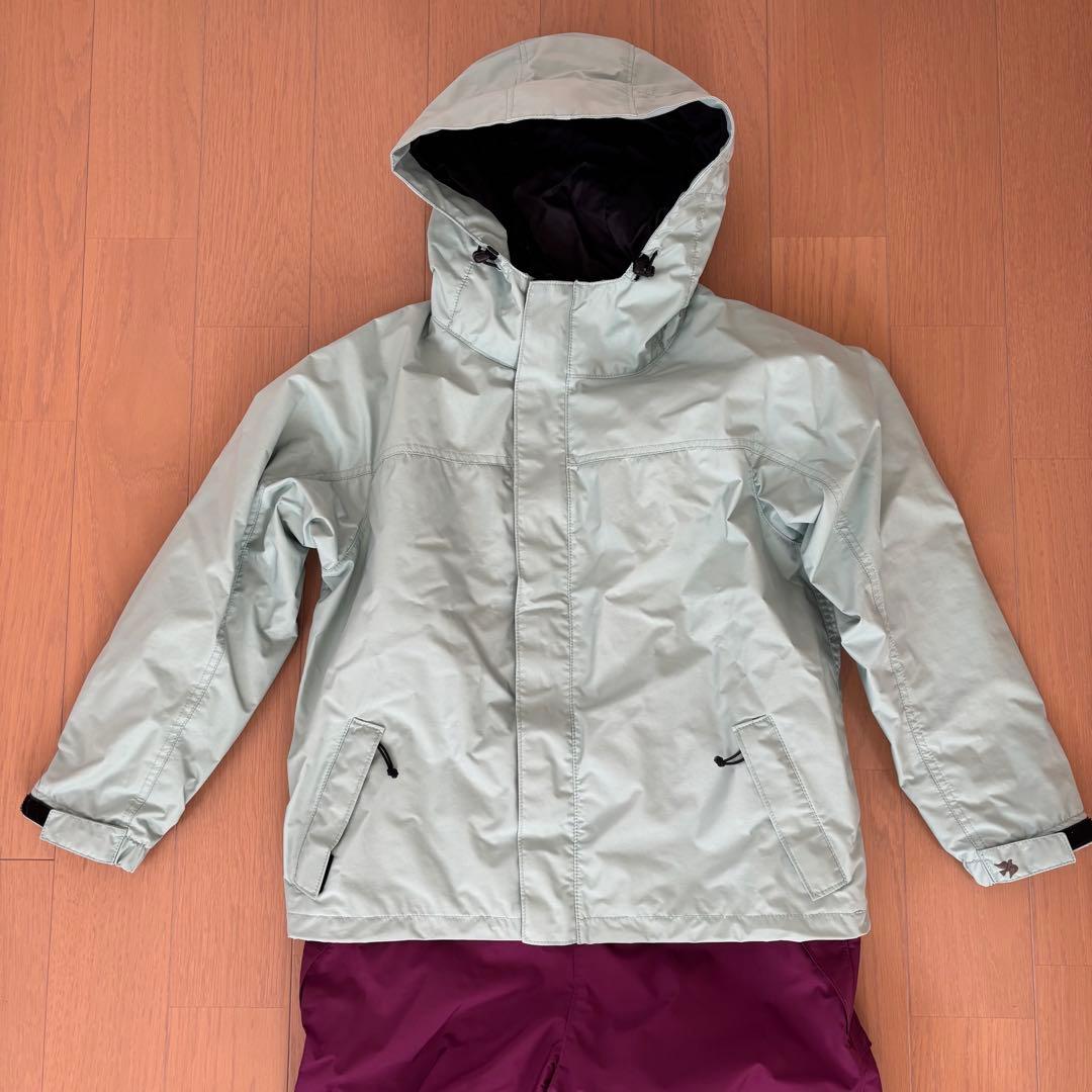 greenclothing ii フリージャケット　ビブパン　上下セット