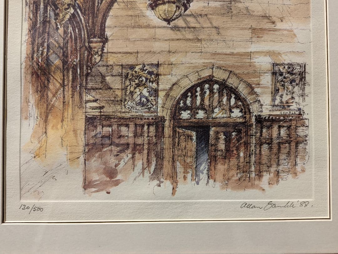 新品　絵画　シドニー大学　Univ of Sydney Limited Ed.