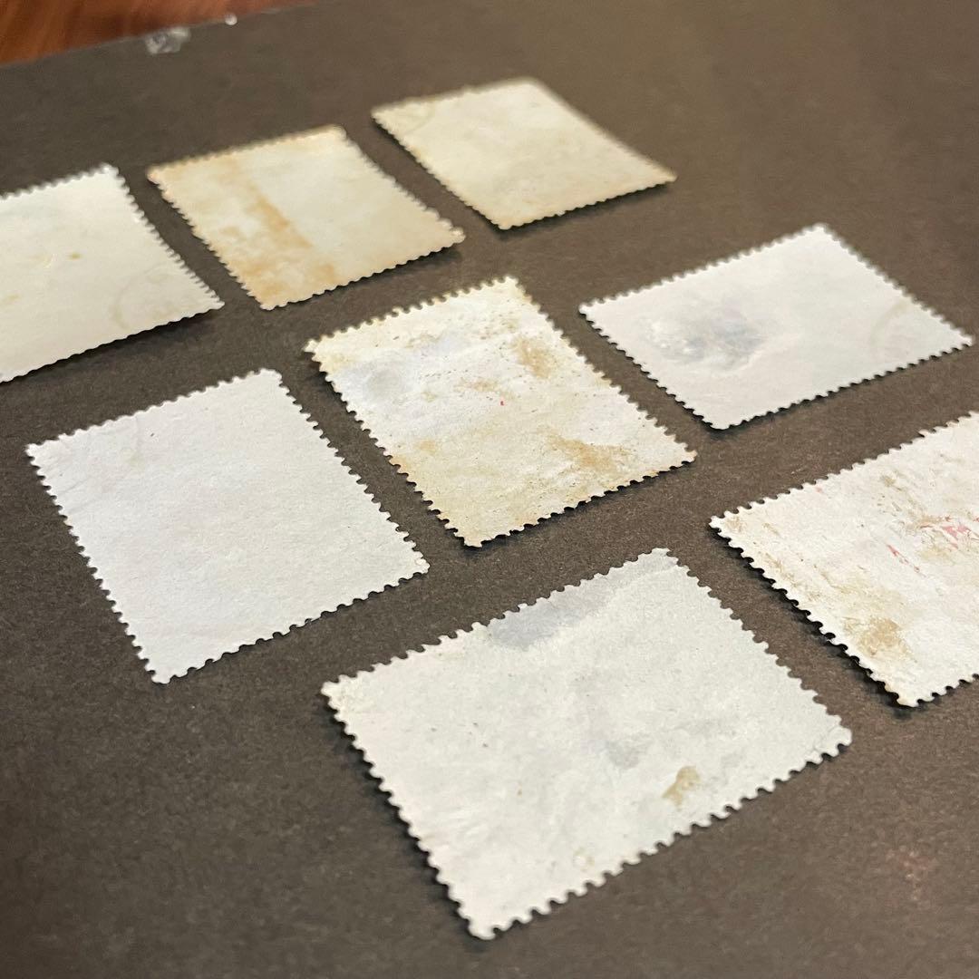 中国切手　紀94 梅蘭芳舞台芸術　使用済み　8種完　おまけ付き