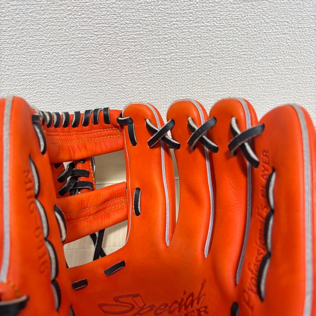 ミ*ル様 ハイゴールド　一般硬式グローブ 内野手用MHG6416右投げ用