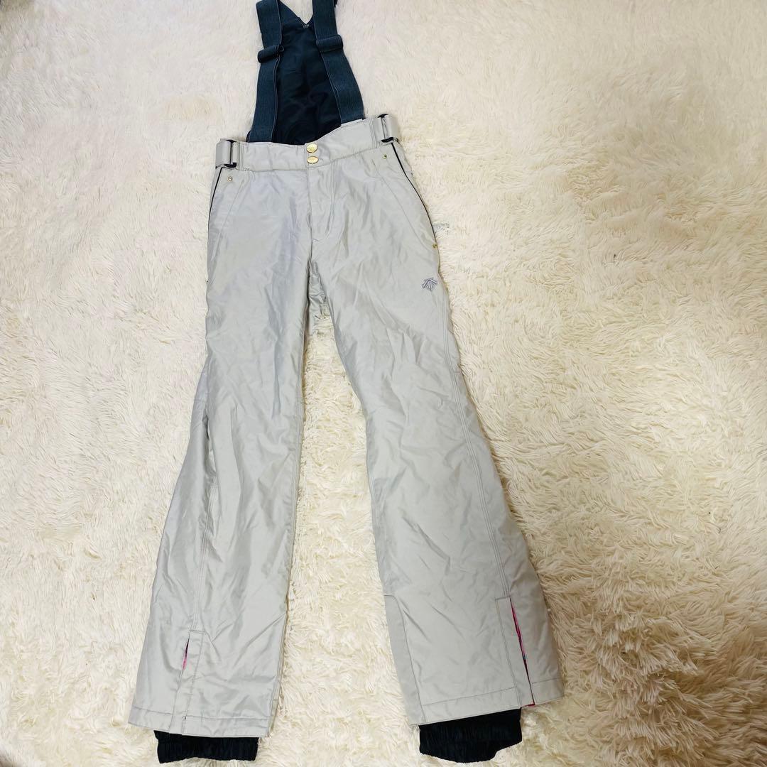 美品 DESCENTE デサント スキーウェア上下セット M チェック