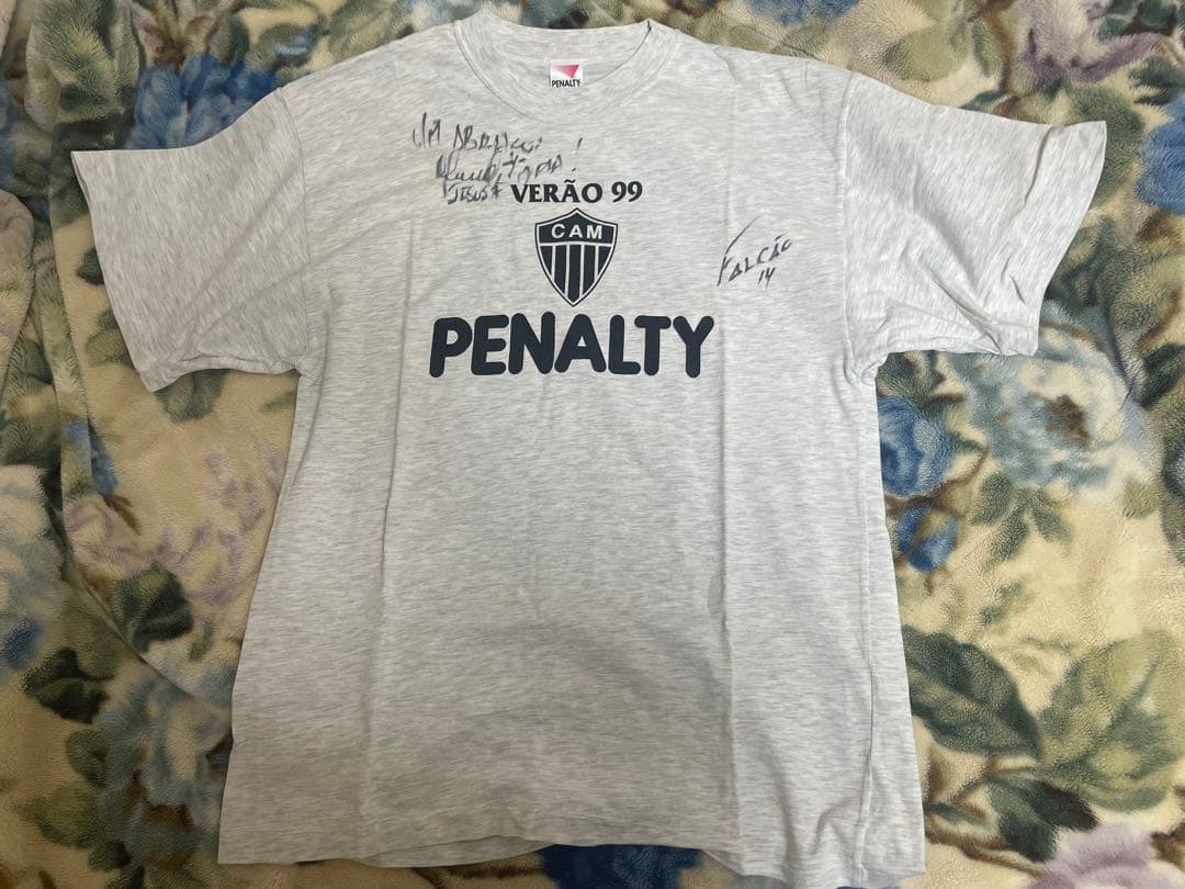 PENALTY VERÃO 99 T 直筆サイン付きシャツ