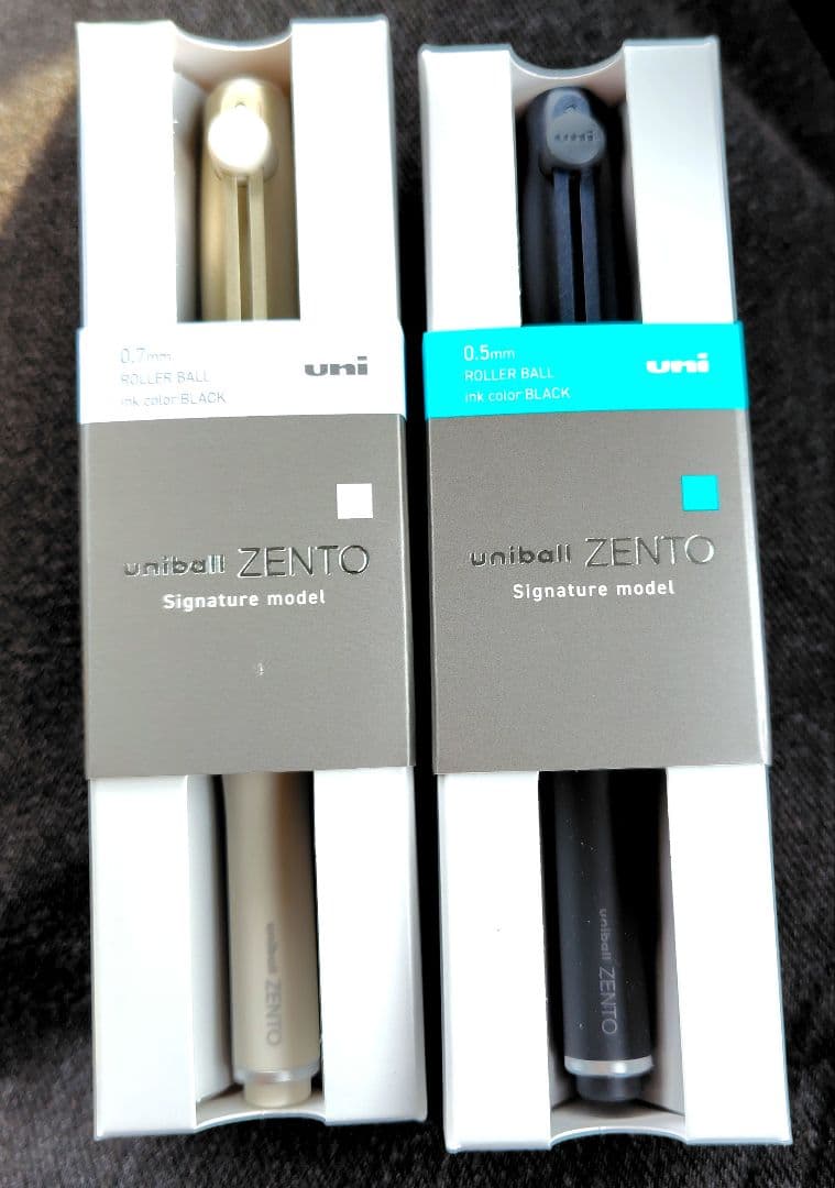 【新品】uniball ZENTO ユニボールゼント シグ二チャーモデル 2種