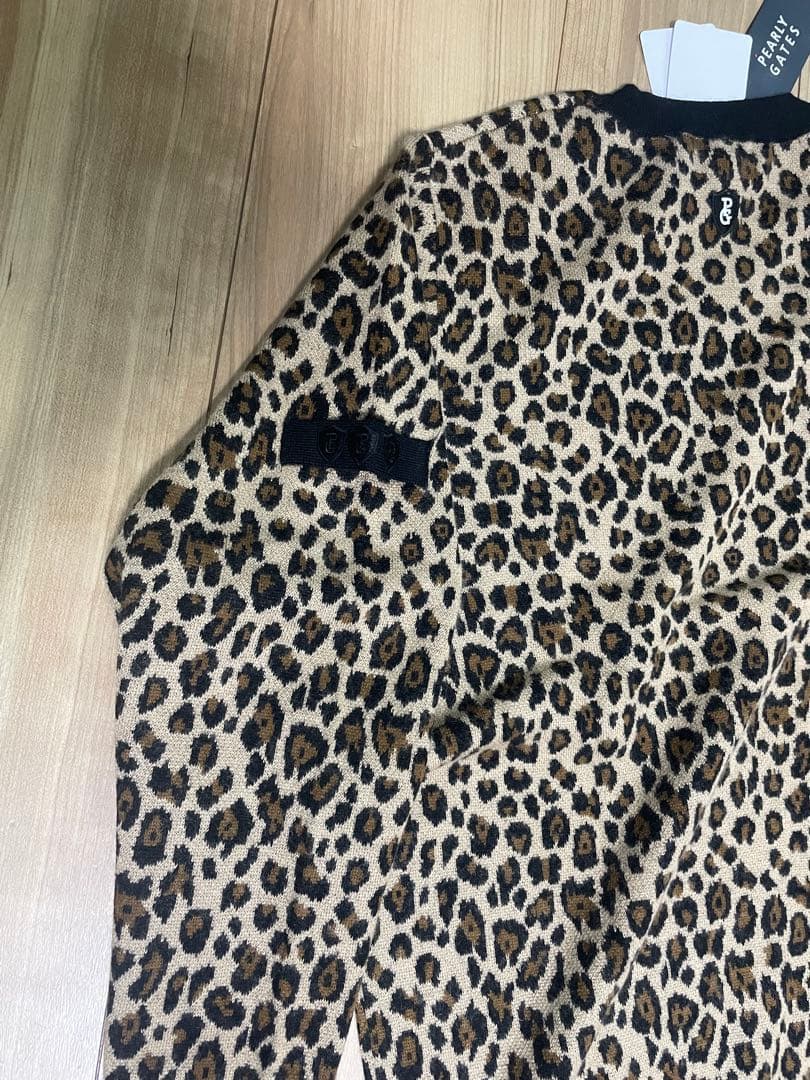 特価【新品】PEARLY GATES カシミヤ レオパード セーター ニット 5