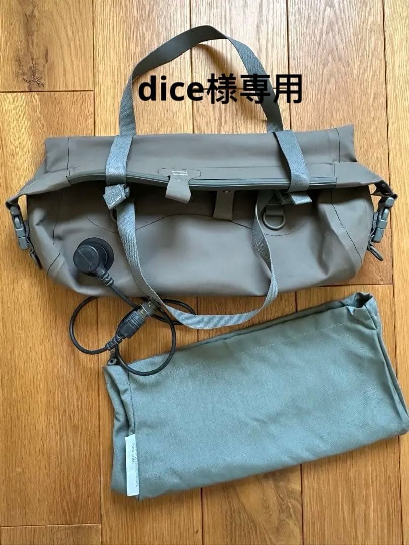 アメリカンブランド☆WATERSHED☆ミリタリー バッテリーバック