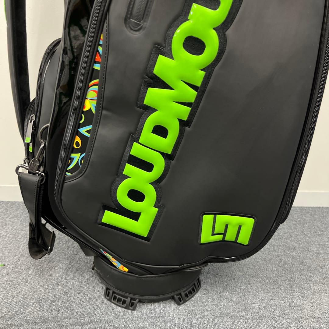 【未使用】ラウドマウス キャディバック 9.5型 シャガデリック柄 LOUD