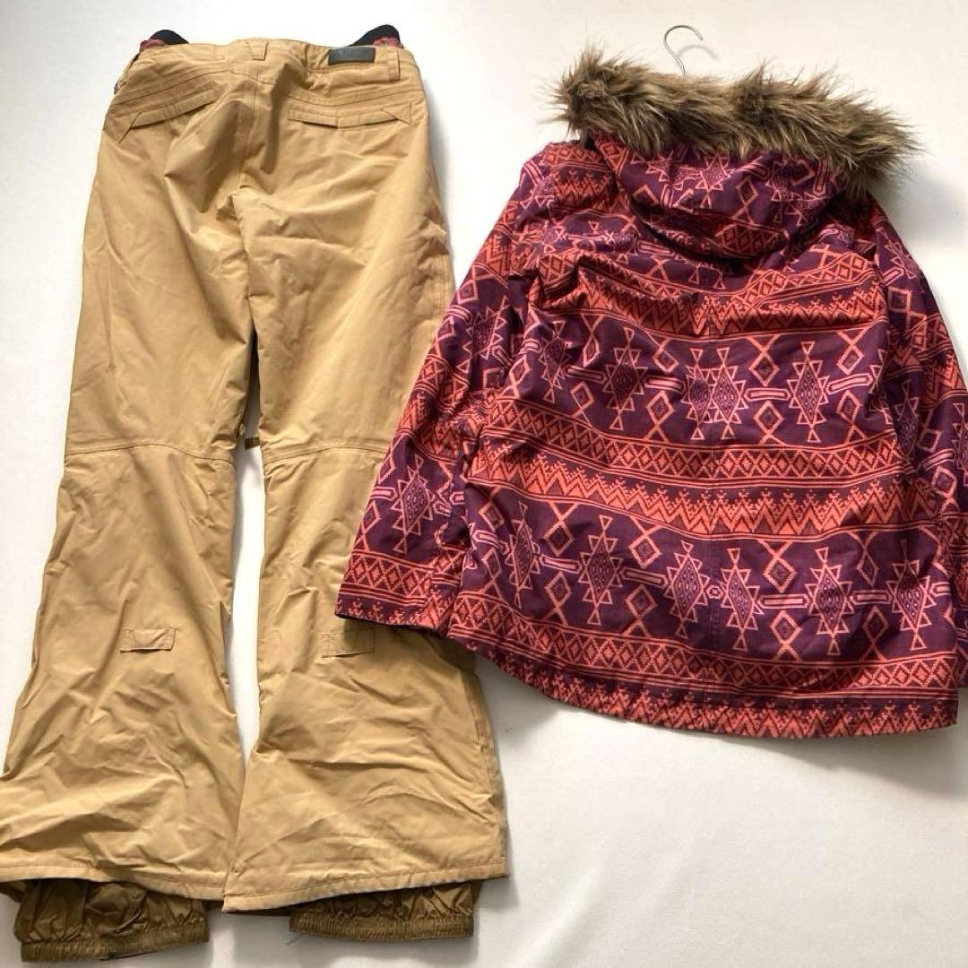 【高機能】バートン スノーボードウェア 上下セット M THERMOLITE