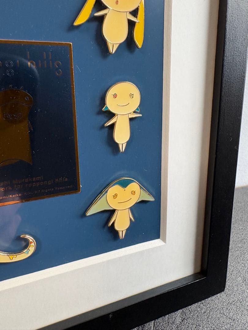 【希少】村上隆 66星人 六本木ヒルズ開館記念 ピンバッジセット 2003