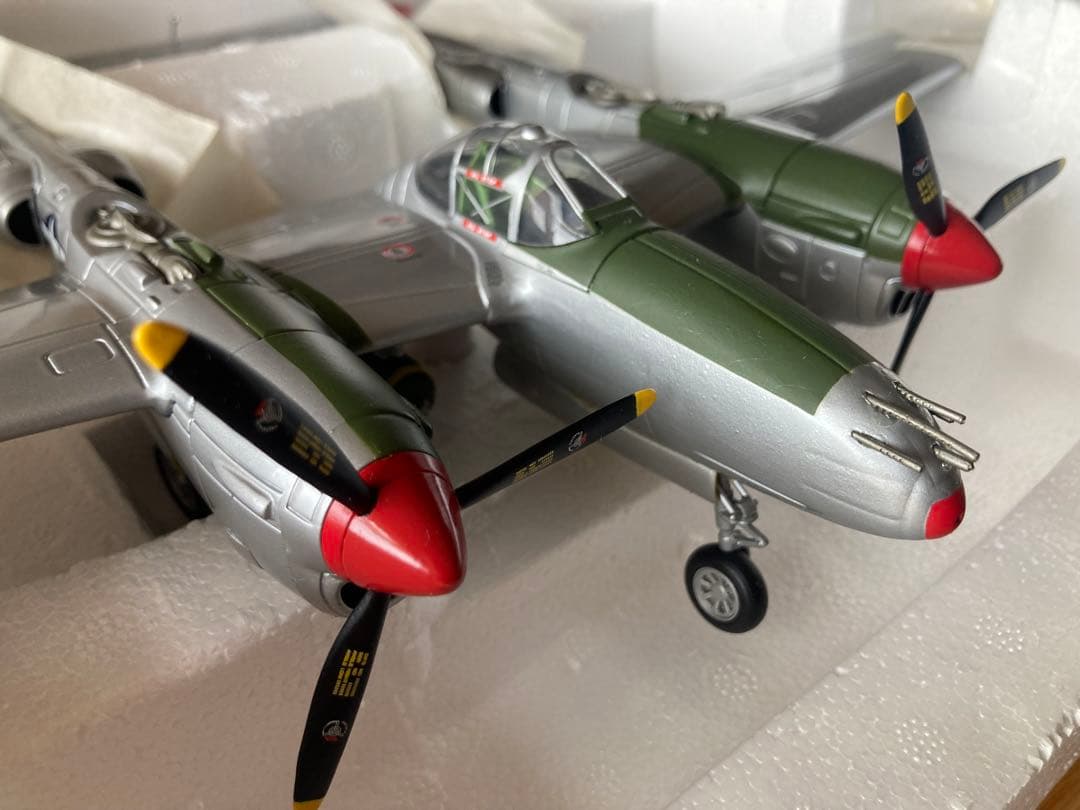 【希少】　フランクリンミント　P-38 LIGHTNING 飛行機
