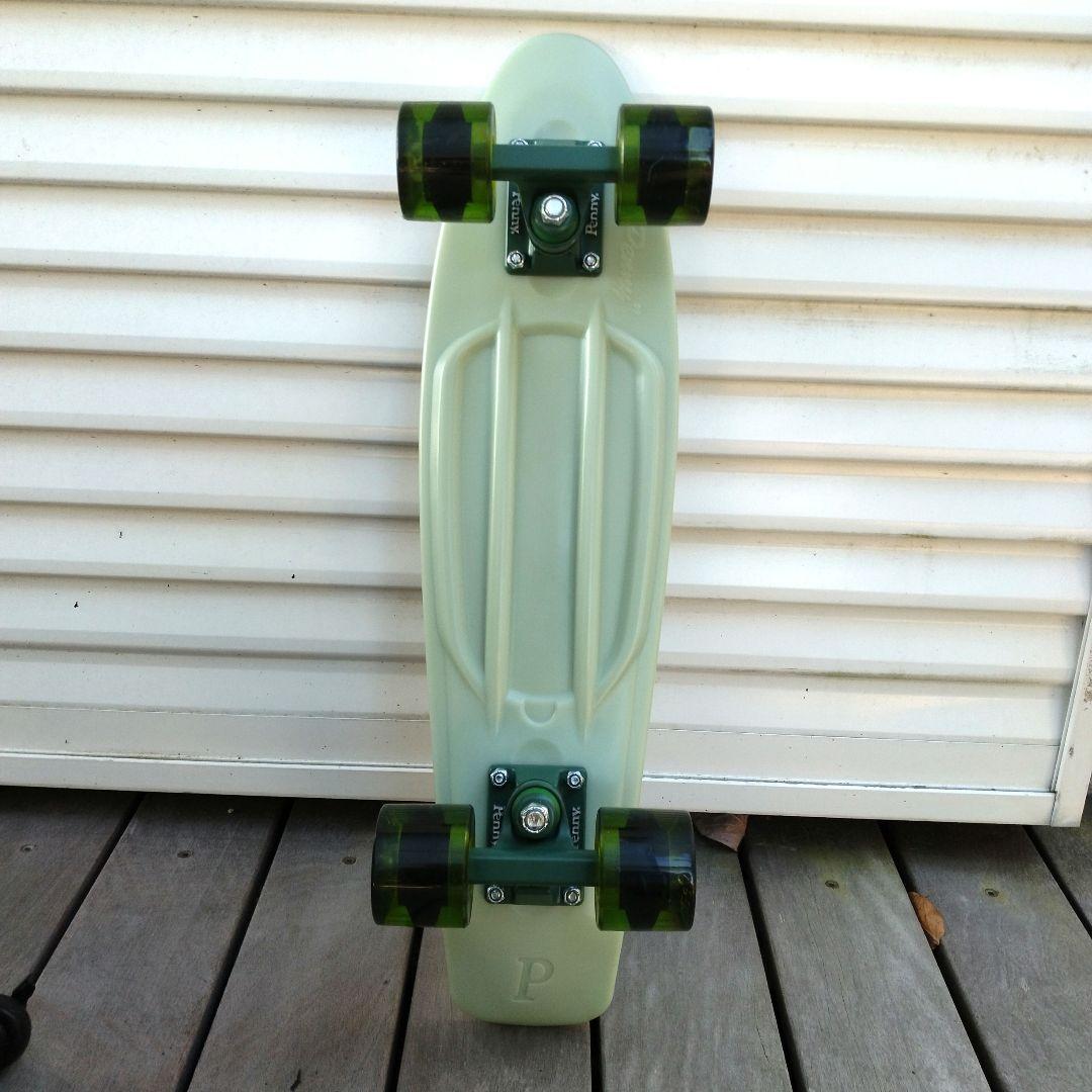 Penny 22インチ スケートボード クリアグリーン