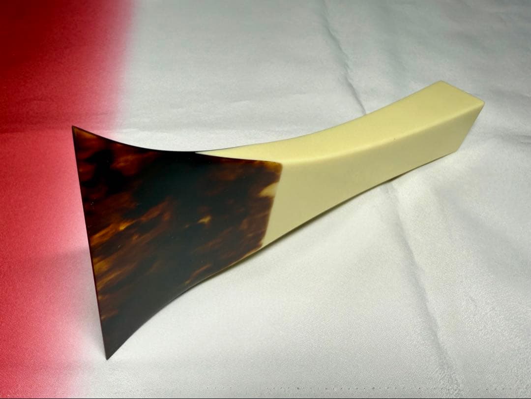 【良品】津軽三味線 撥 特上 鼈甲 一枚物 べっ甲 バチ