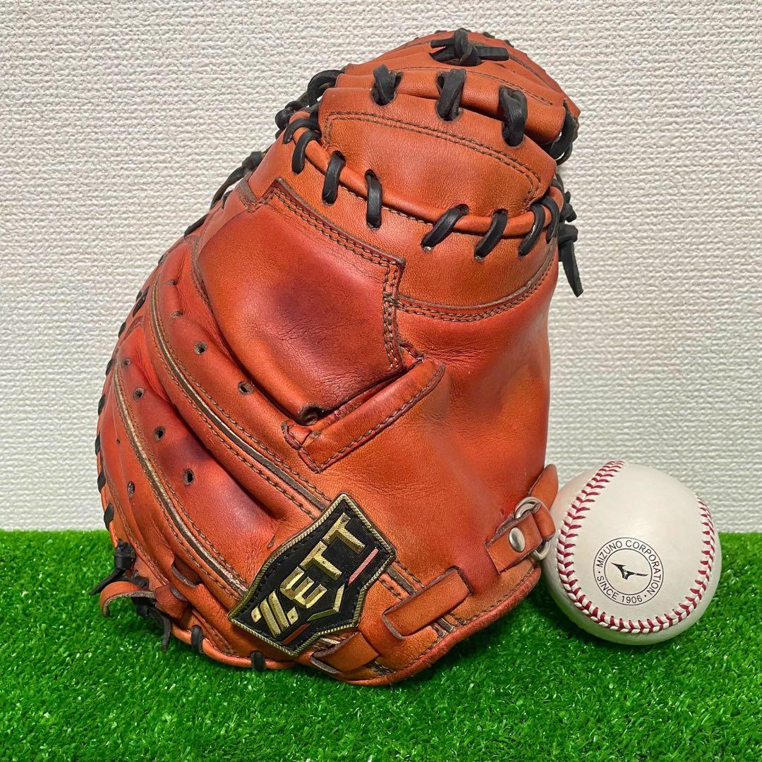 プロステイタス　硬式　キャッチャーミット　高校野球対応カラー　森友哉　横型