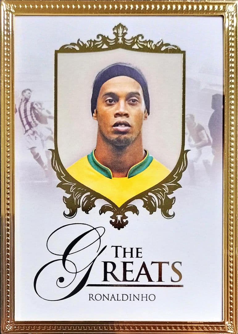 【11枚限定】ロナウジーニョ　金枠カード　Futera Unique