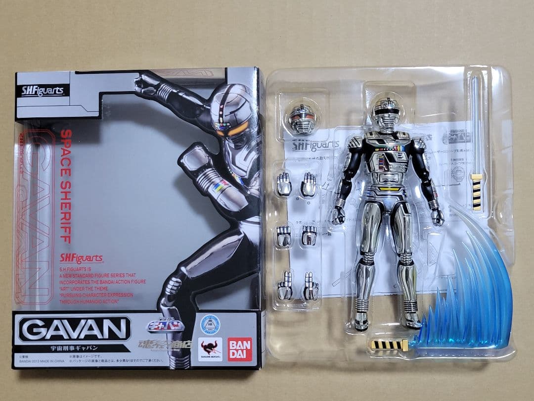 S.H.Figuarts　宇宙刑事　ギャバン　シャリバン　シャイダー　3体セット