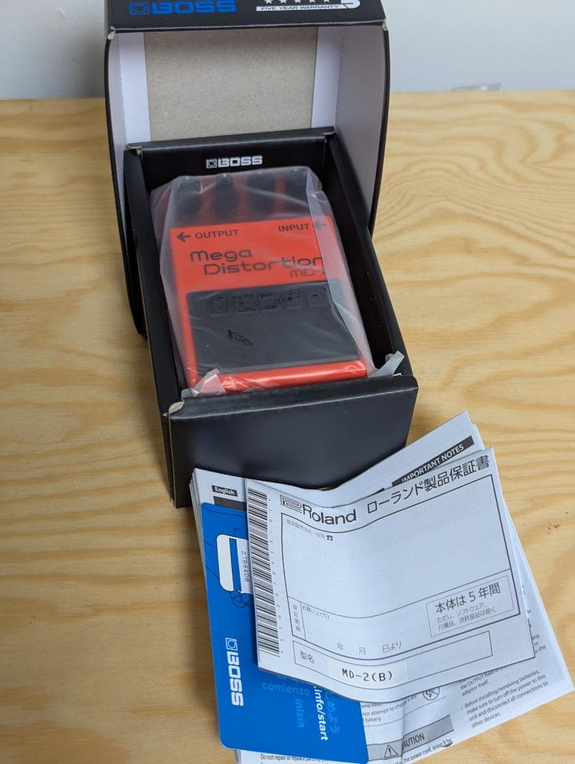 未使用新品 MD-2 BOSS メガディストーション ボス