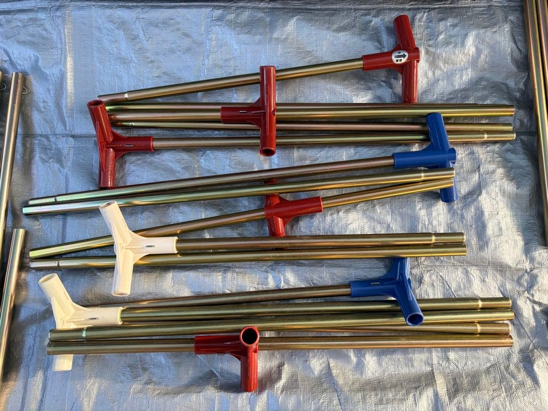 オガワ　ロッジシェルターTC【ポール、ペグ他】②