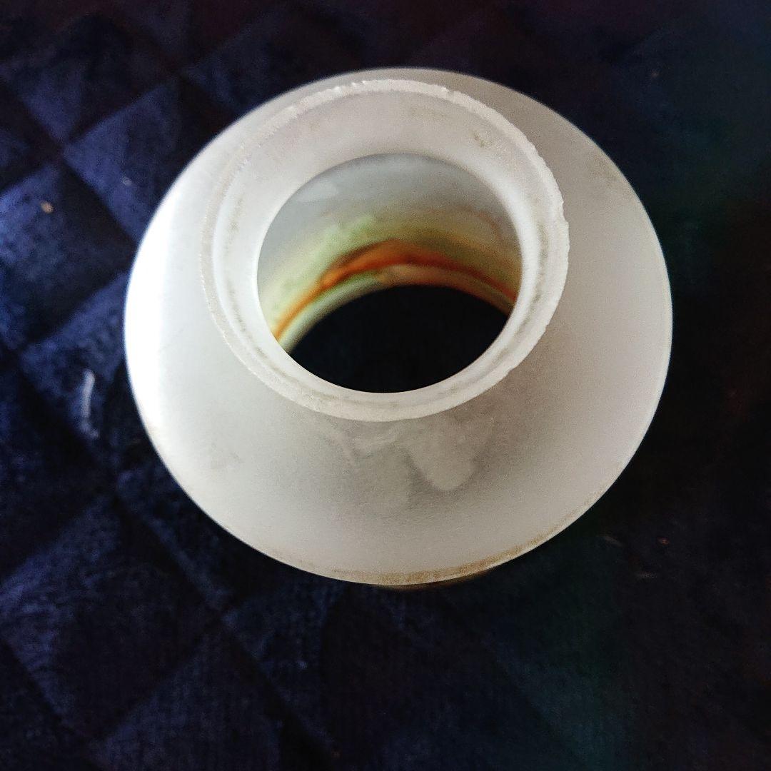 イギリス田舎の夕焼け風景、手描きランプシェード、アンティーク