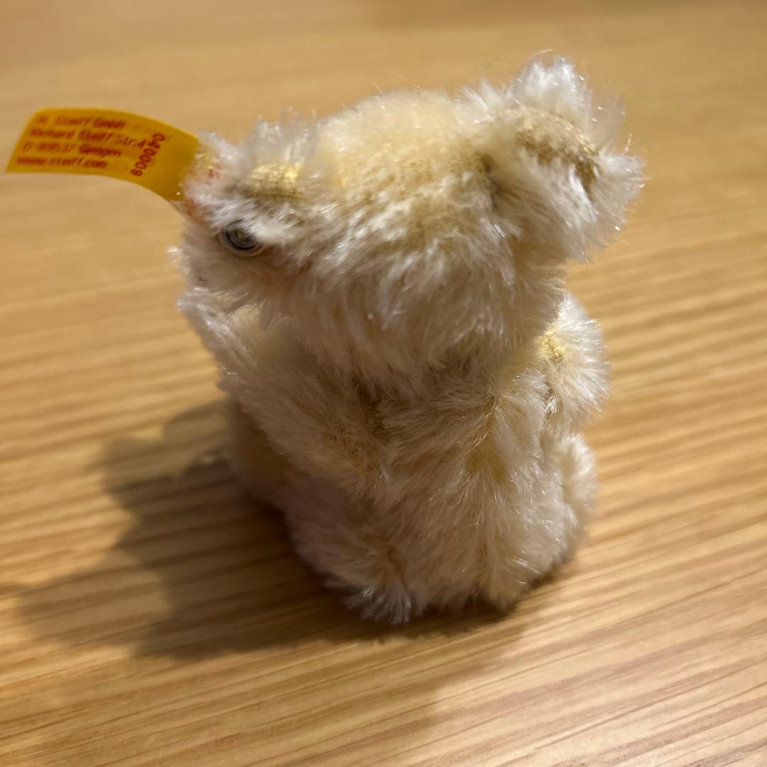 Steiff ビジュピコ　ハート　リング入れ　ぬいぐるみ　テディベア