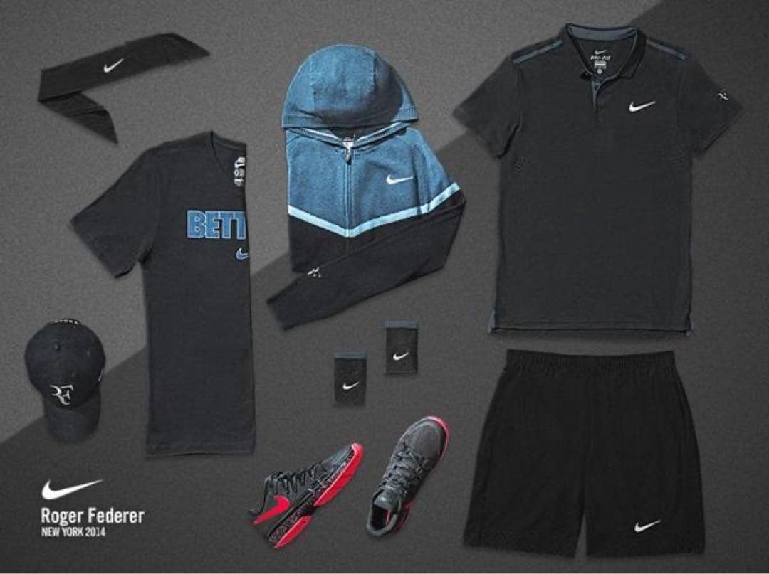 【日本未発売 希少！】ナイキ フェデラー RFセーター 2014 全米オープン