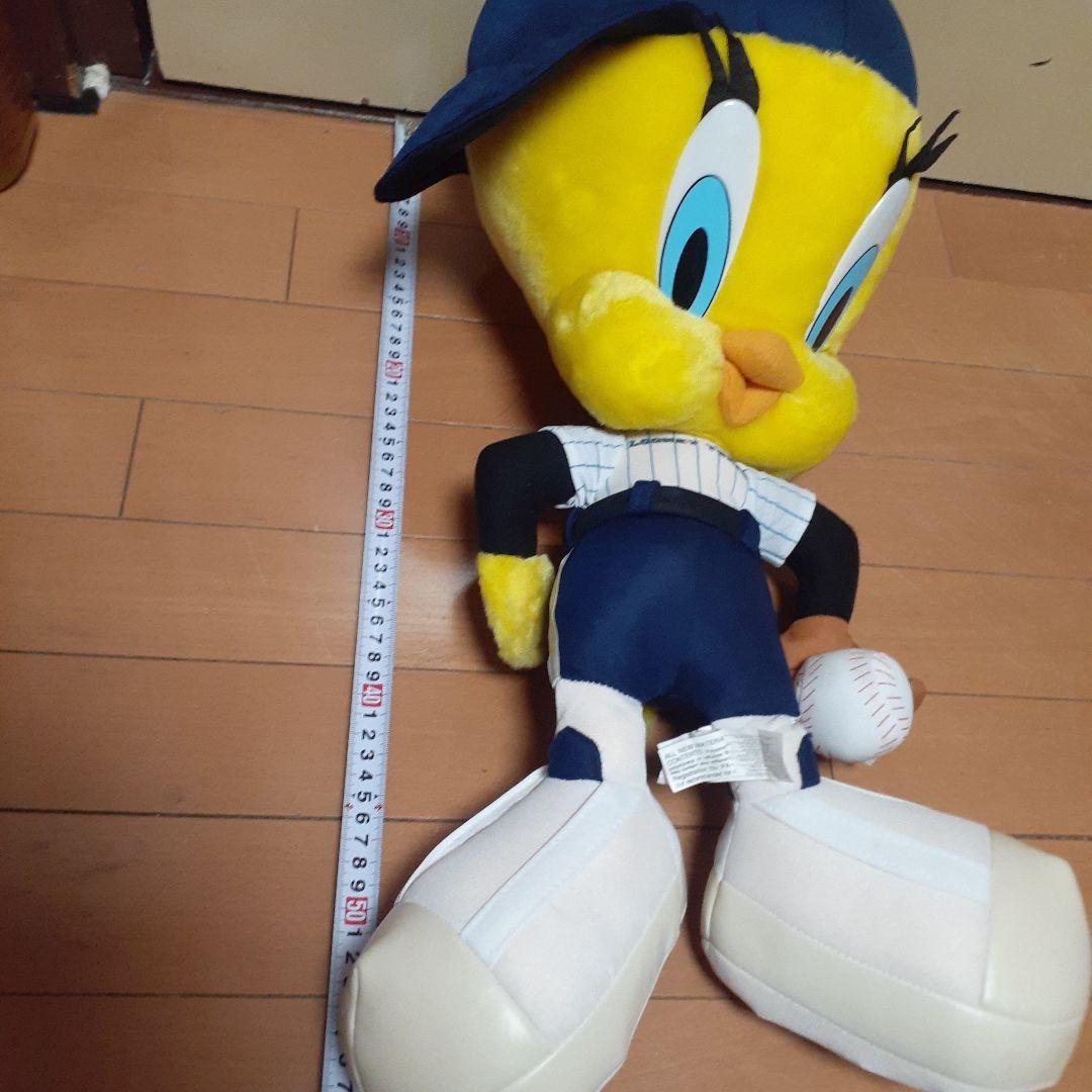 ビンテージ　90S BIG　トゥイーティ ぬいぐるみ TWEETY ベースボール