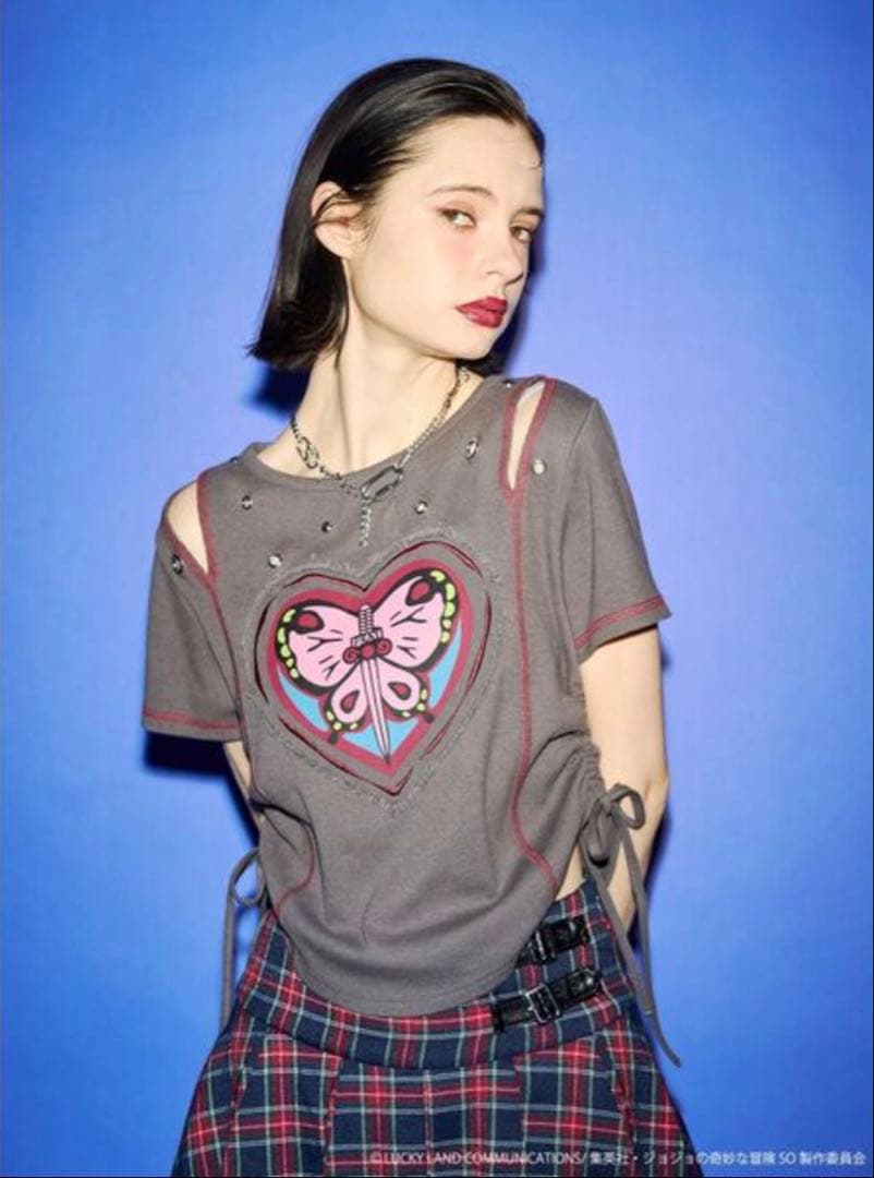 ジョジョの奇妙な冒険 ストーンオーシャン×jouetie フィットTシャツ