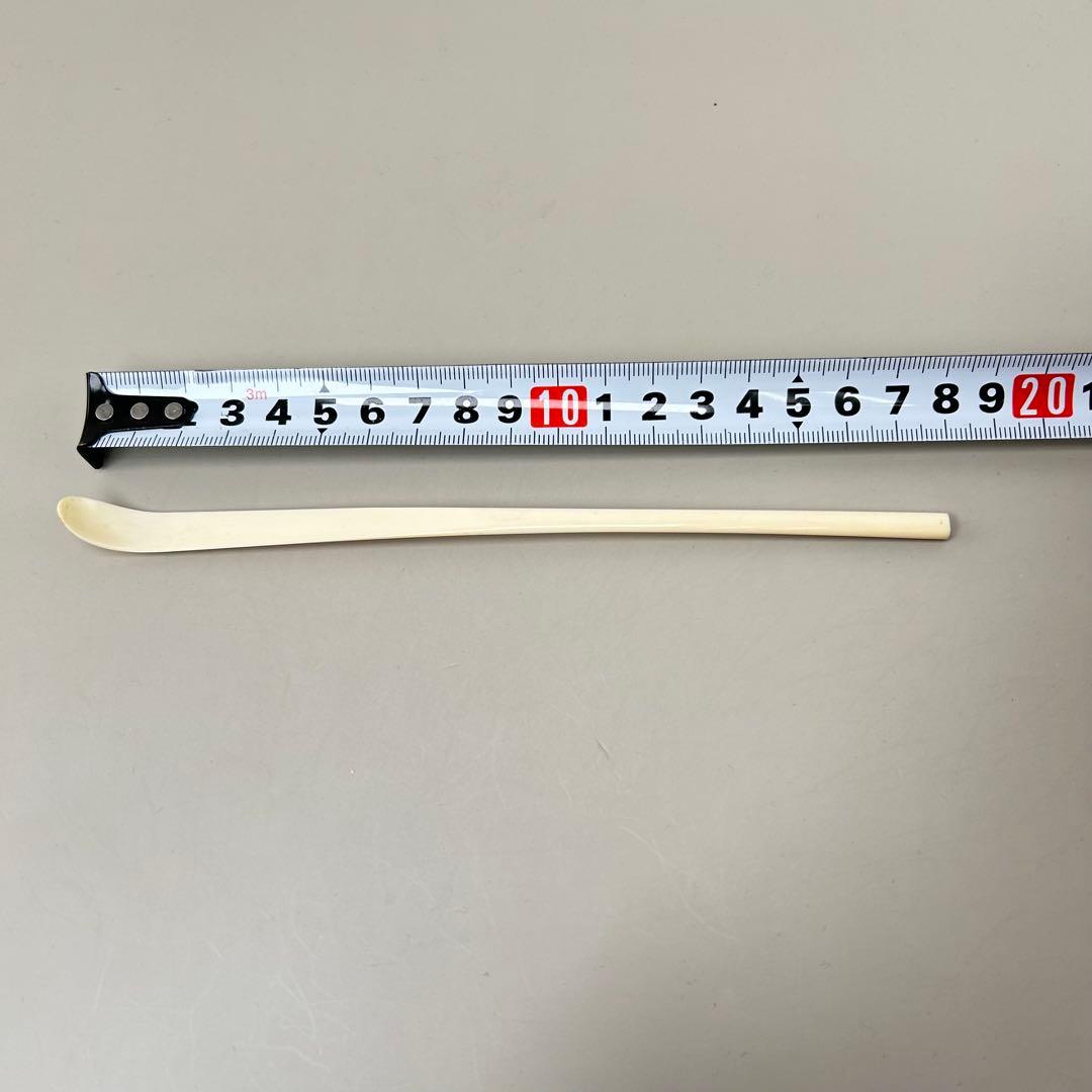 A茶杓 小サイズ 収納ケース付き茶杓　天然素材　茶道具　茶道