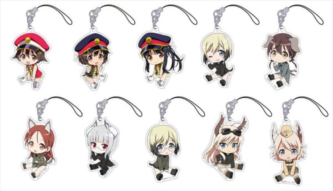 ワールドウィッチーズ　アクキー　アクスタ　ラバスト　おまけ付き