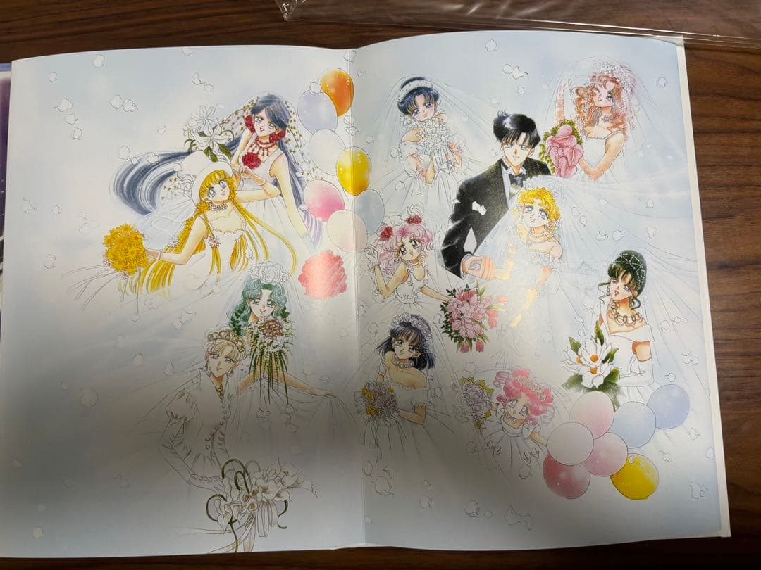 セーラームーン 25周年記念 プレミアムフレームセット　切手抜き