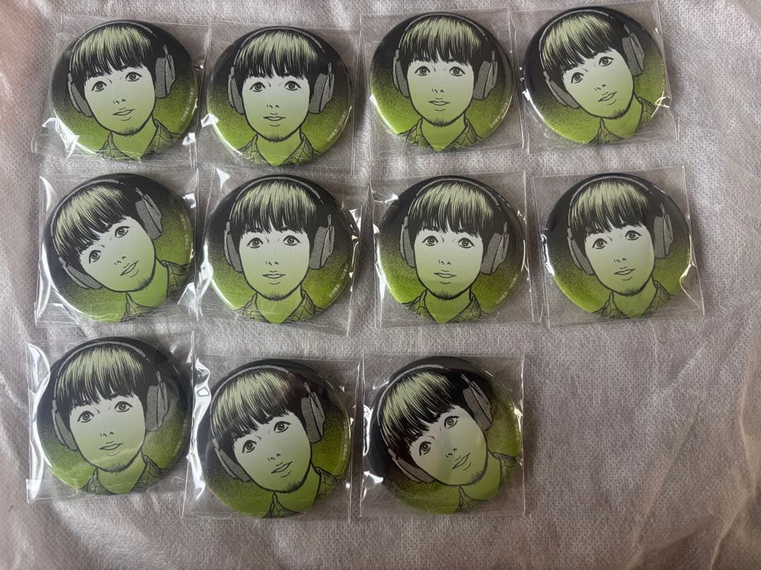 ホラゲガチ勢 伊藤潤二コラボグッズ 缶バッジ まとめ売り