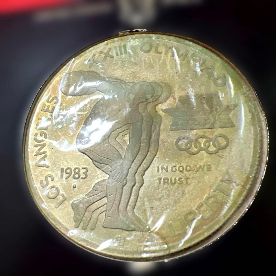1983年 ロサンゼルス オリンピック ロス五輪 1ドル銀貨 SV900
