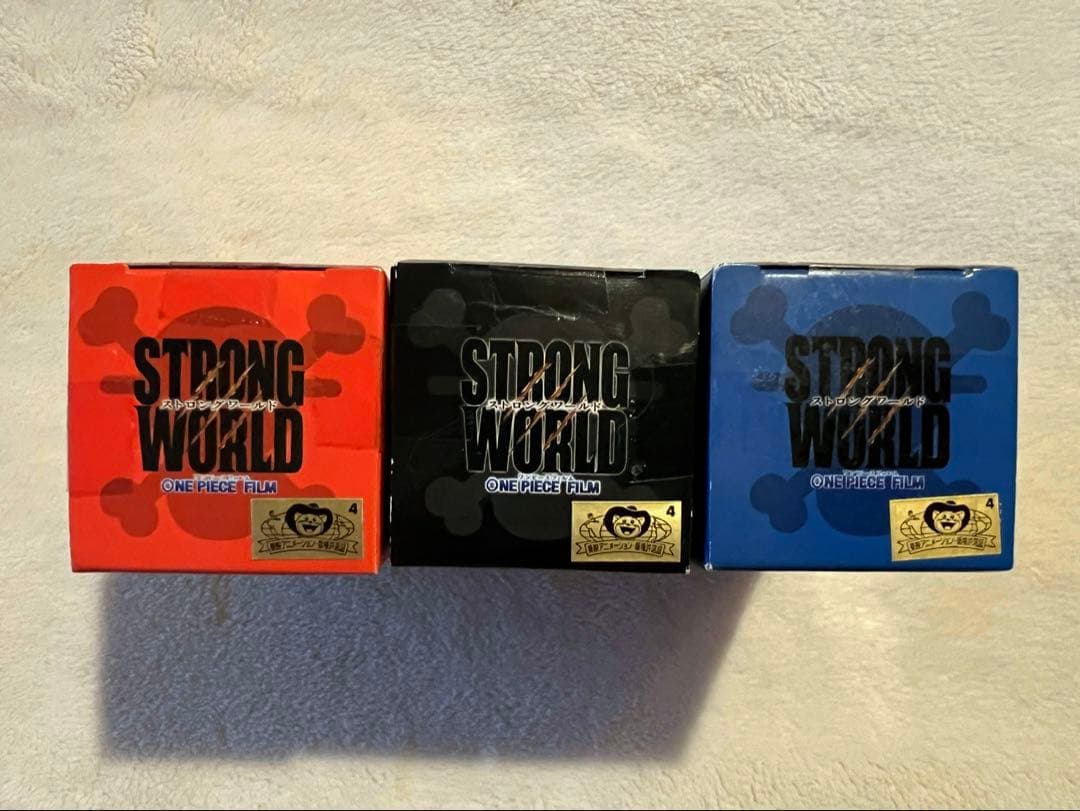 [未開封]ワンピース WCF ストロングワールド ウソップ 3点セット