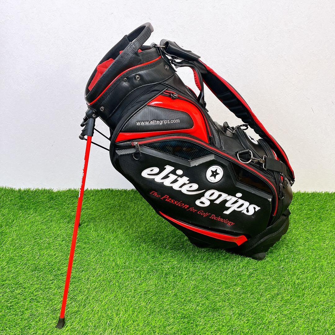 【100セット限定モデル】エリートグリップ　スタンドキャディバッグ 完売品