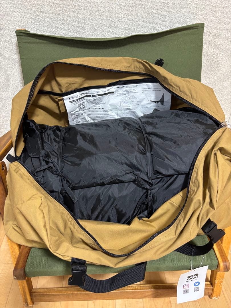 【新品・未使用】WAQ AlphaTC tct-1 ソロキャンプテント