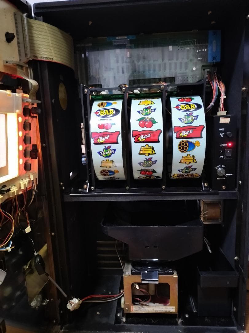 【パチスロ実機】オリンピア★ビーキッズクラブF【オートプレイ付不要機付】