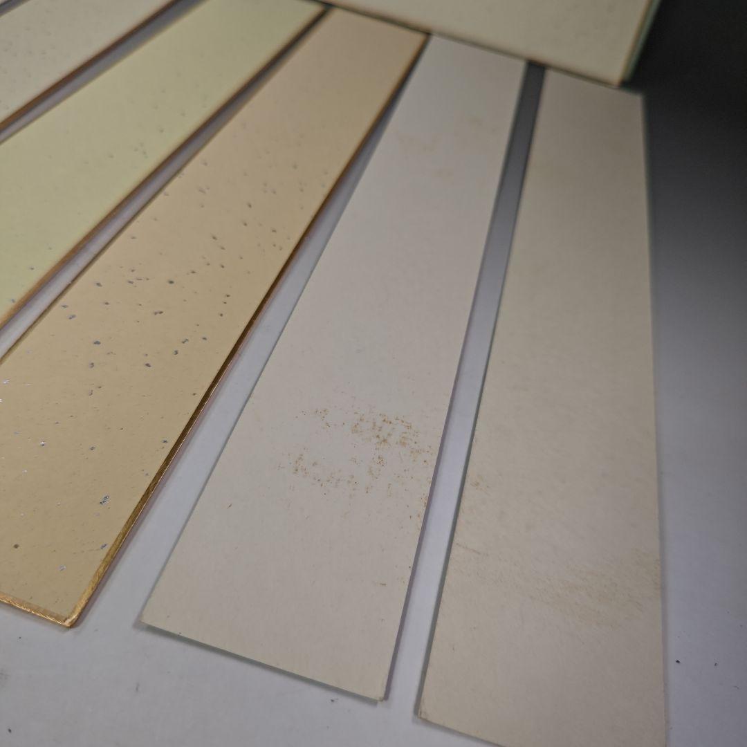 イ954 短冊『表千家　久田宗也（尋牛ゅ斎）色紙.短冊　計9点‼️　肉筆』茶道具