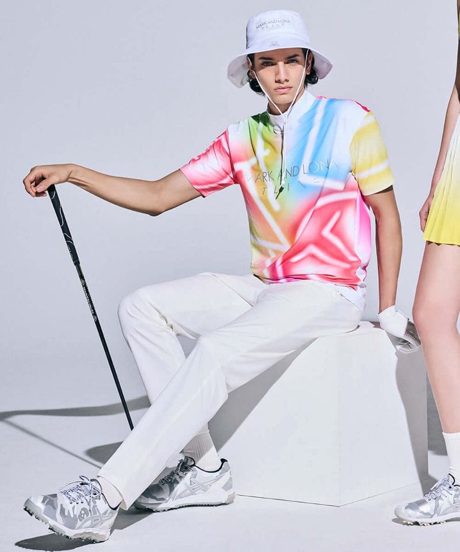 2025最新 ★ 美品 MARK&LONA ボトムス ジャージー マーク&ロナ